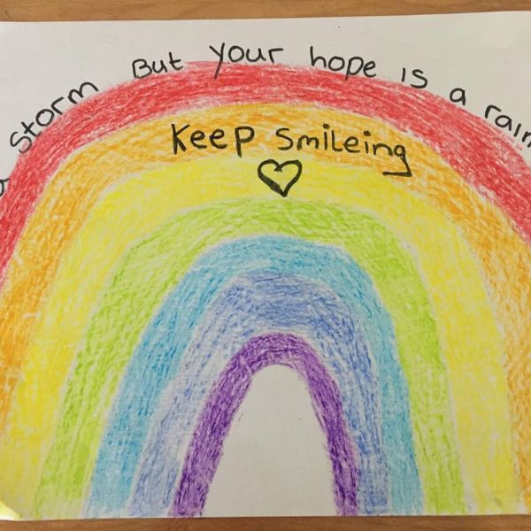 Jordan and Louis rainbow